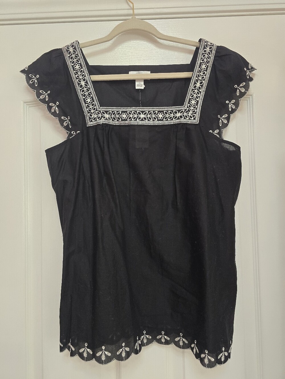 LOFT Ann Taylor Tunic - Black, size 12